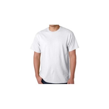 Polo blanco de varón talla L para sublimación